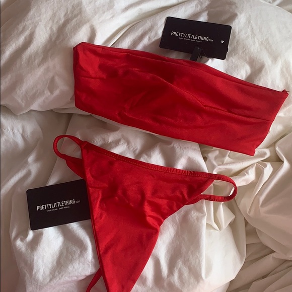 red bikini set - Picture 1 of 4